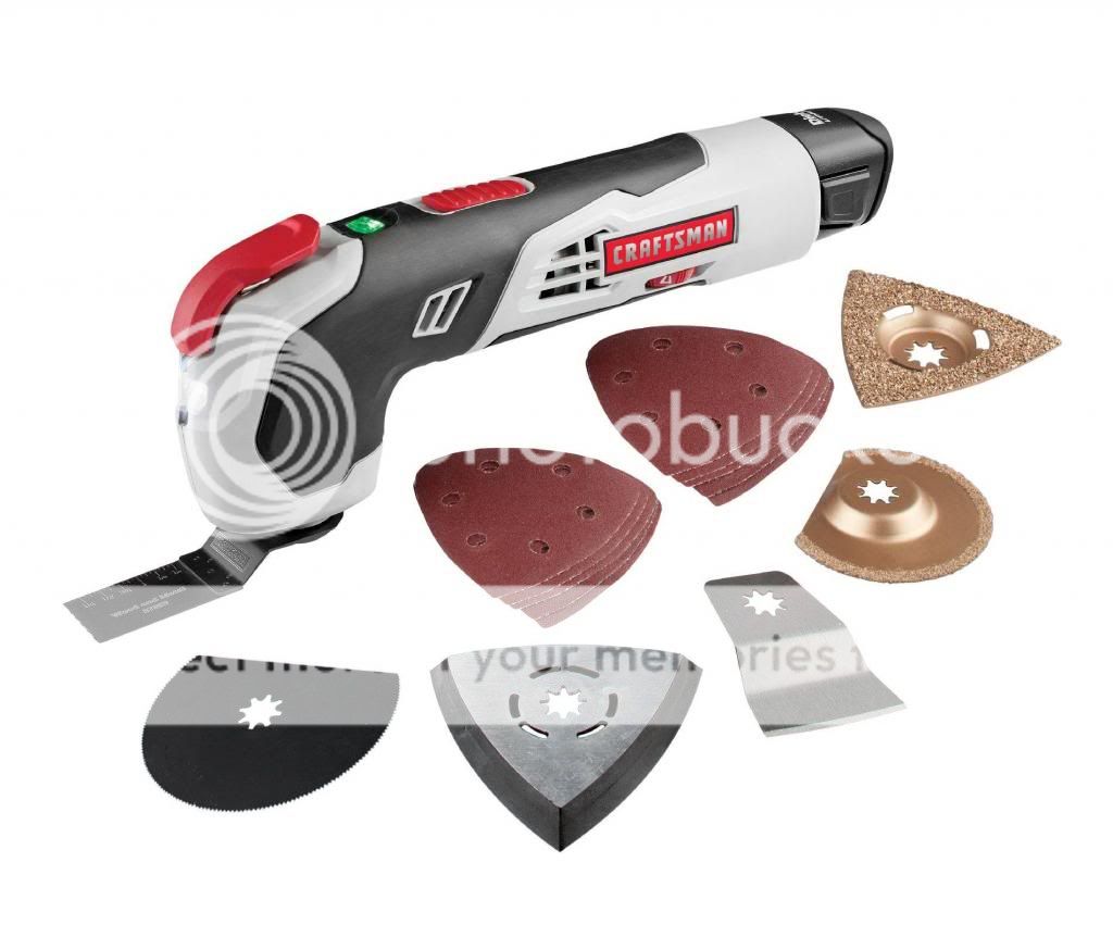 Craftsman Nextec 12volt Cordless MultiTool/Sander/Grinder+LithiumIon